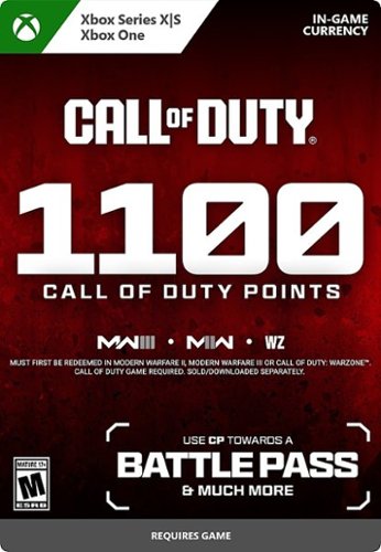 Activision - Call of Duty Points – 1,100 [Digital]