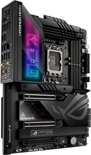 ASUS ROG MAXIMUS Z790 HERO (Socket LGA 1700) Intel Z790 ATX DDR5 Wi-Fi 6E Motherboard - Black SHOP ONLINE
