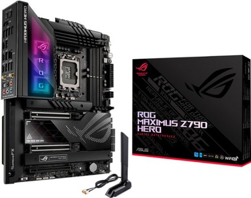 ASUS ROG MAXIMUS Z790 HERO (Socket LGA 1700) Intel Z790 ATX DDR5 Wi-Fi 6E Motherboard - Black BUY IN EUROPE