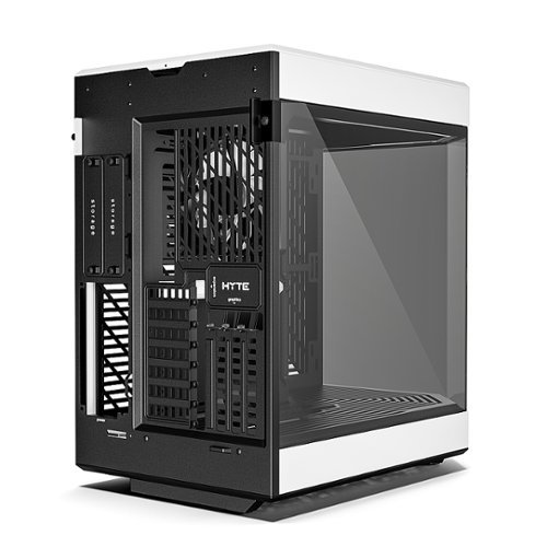 Estuche para computadora HYTE Y60, cable elevador PCIe 4.0 incluido - Blanco