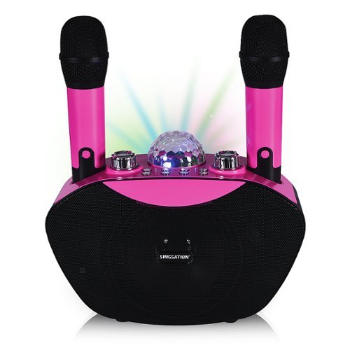 Singsation - FREESTYLE Wireless Karaoke System - Pink