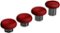 SCUF - Elite Series 2 Performance Thumbsticks for Xbox Elite Series 2 I 4-Pack - Red-Front_Standard