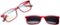 Wavebalance - BlueDuo, Cruise, Blue Light Reducing Glasses with Magnetic Sunglass Clip-On - Crimson Tide-Front_Standard