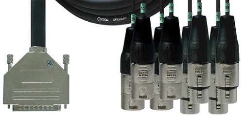 Cordial - 8-Channel Digital Multicore Cable - Black