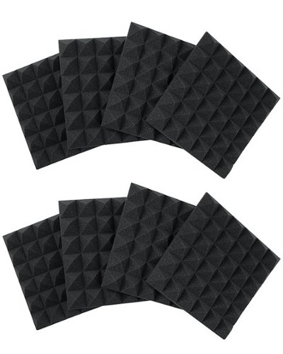 Gator Frameworks - 12x12" Acoustic Pyramid Panels - Charcoal