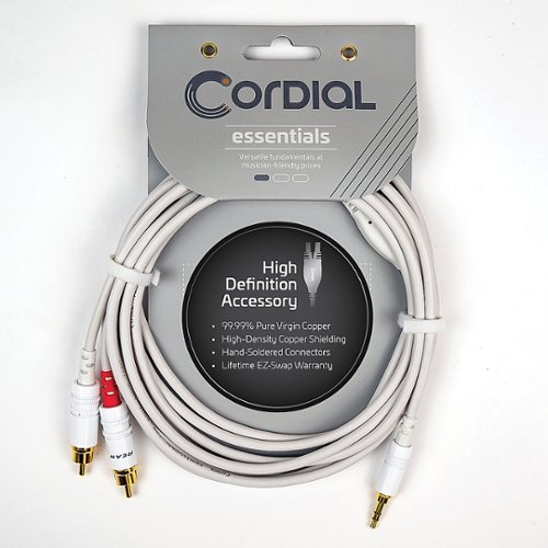 

Cordial - Y Adapter - Long - White