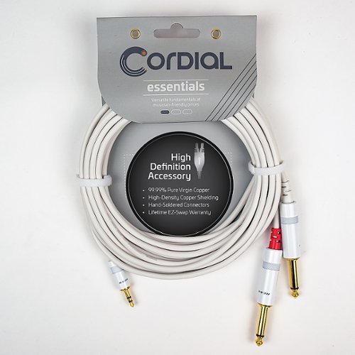 

Cordial - Y Adapter - White