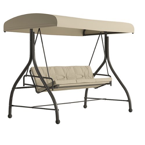 Alamont Home - Tellis Patio Swing - Tan