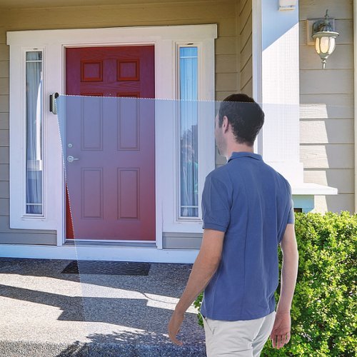 Wasserstein Horizontal Adjustable Mount for Google Nest Doorbell (wired, 2nd gen) - Made for Google Nest - White/Black GLOBAL SHIPPING