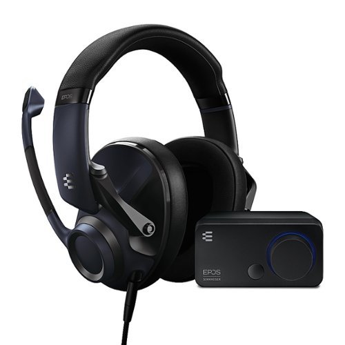 EPOS - H6PRO Wired Closed Acoustic Gaming Headset for PS5, PS4, Xbox One, Xbox X|S, Switch & PC - Sebring Black
