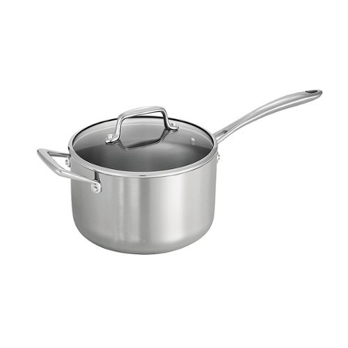 

Tramontina - 4Qt Covered Sauce Pan - Silver