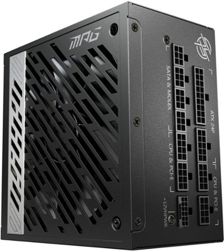 MSI MPG A850G PCIE 5 - Full Modular – 80 Plus Gold 850W - 100% Japanese 105°C Capacitors – ATX 3.1 Gaming Power Supply - Black SHOP ONLINE