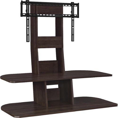 Ameriwood Home - Galaxy TV Stand with Mount for TVs up to 65 - Espresso