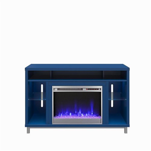 Ameriwood Home - Lumina Fireplace TV Stand for TVs up to 48 - Navy