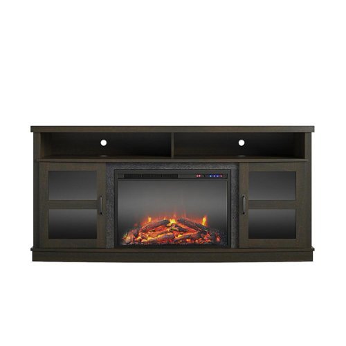 Image of Ameriwood Home - Ayden Park Fireplace TV Stand (65") - Espresso
