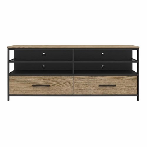 

Ameriwood Home - Structure TV Stand for TVs up to 60" - Sterling Oak Veneer