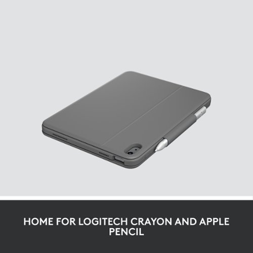 Logitech Rugged Folio Keyboard Case for Apple iPad Latest Model
