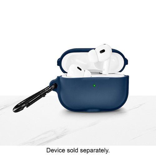 Insignia™ Silicone Case for Apple AirPods Pro (2nd generation) (USB-C and Lightning) - Blue BUY IN MIDDLE EAST