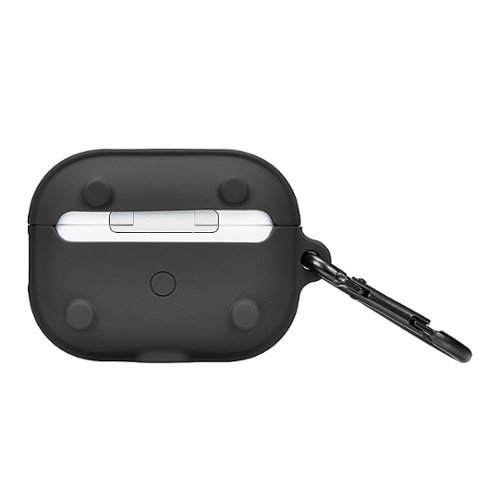 Insignia™ Silicone Case for Apple AirPods Pro (2nd generation) (USB-C and Lightning) - Black WORLDWIDE DELIVERY
