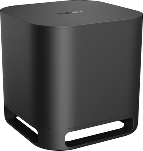 10" Wireless Bass Pro Subwoofer for Streambar, Streambar Pro, and Roku Wireless Speakers - Black