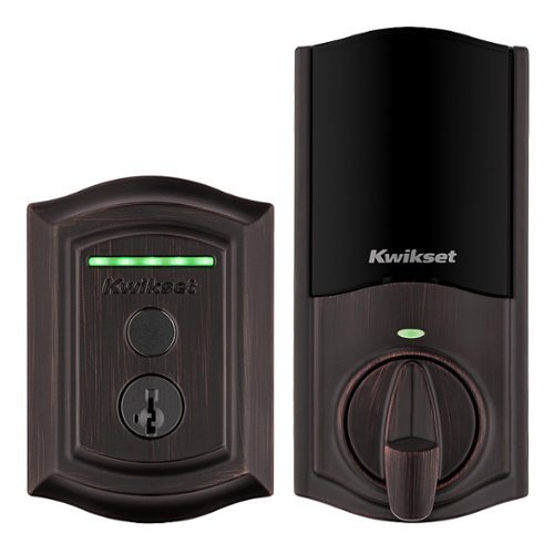 Kwikset Halo Smart Lock Wi-Fi Replacement Deadbolt with App/Key/Fingerprint Access - Venetian Bronze WORLDWIDE DELIVERY