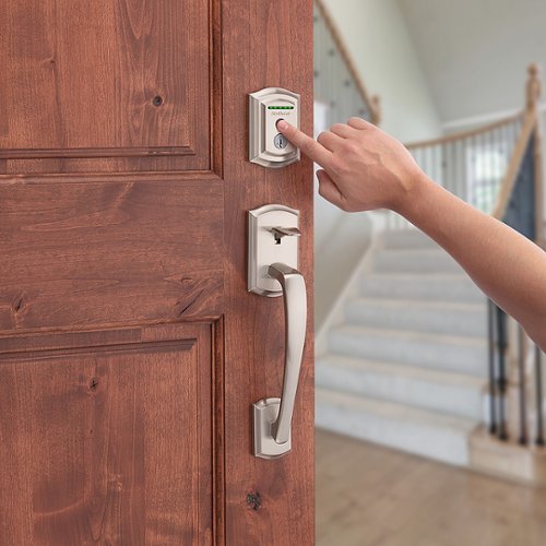Kwikset Halo Smart Lock Wi-Fi Replacement Deadbolt with App/Key/Fingerprint Access - Satin Nickel WHERE TO BUY