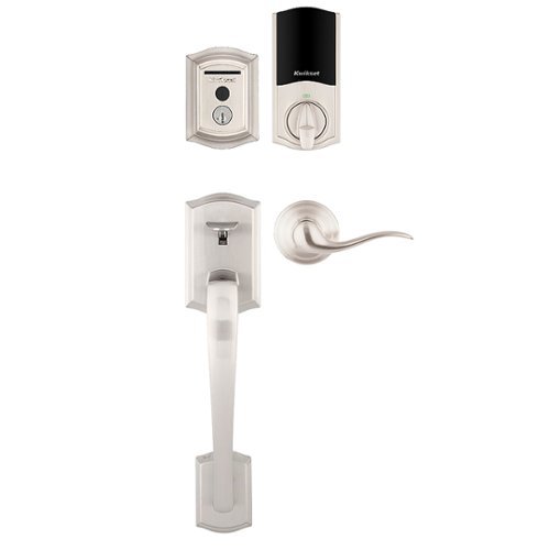Kwikset Halo Smart Lock Wi-Fi Replacement Deadbolt with App/Key/Fingerprint Access - Satin Nickel SHOP ONLINE