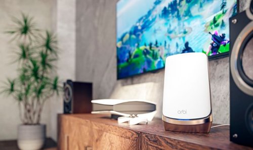 NETGEAR Orbi 960 Series AXE11000 Quad-Band Mesh Wi-Fi 6E System (2-pack) - White SHOP ONLINE