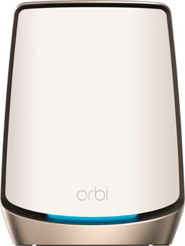 

NETGEAR - Orbi 860 Series AX6000 Tri-Band Mesh Wi-Fi 6 Satellite Add-on Only - White