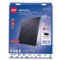 RCA - Indoor HDTV Digital Amplified Flat Antenna 1 pk - Black-Front_Standard