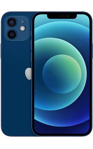 Apple - Pre-Owned Excellent iPhone 12 Mini 5G 128GB (Unlocked) - Blue