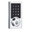 Kwikset - 916 Smart Lock Z-Wave Replacement Deadbolt with App/Touchscreen/Key Access - Polished Chrome-Angle_Standard