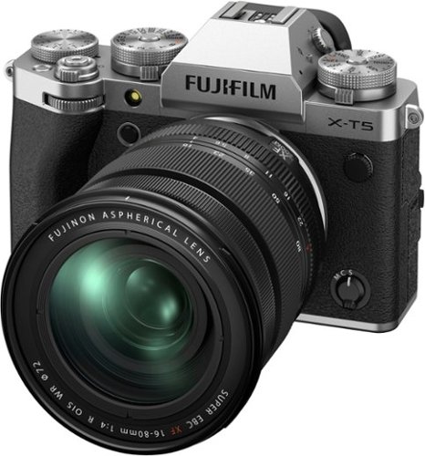 Fujifilm X-T5 Mirrorless Camera with XF16-80mmF4 R OIS WR Lens Bundle - Silver WORLDWIDE DELIVERY