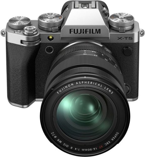 Fujifilm X-T5 Mirrorless Camera with XF16-80mmF4 R OIS WR Lens Bundle - Silver GLOBAL SHIPPING