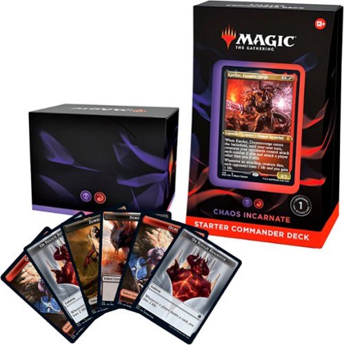 

Wizards of The Coast - Magic the Gathering Starter Commander Deck – Chaos Incarnate