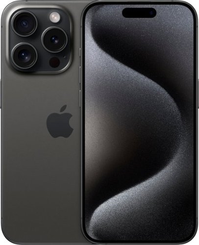 Apple - iPhone 15 Pro 1TB - Black Titanium (AT&T)