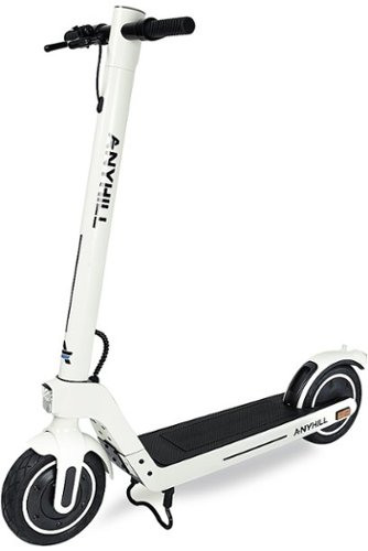 

Anyhill - UM-2 Electric Scooter w/ 28 miles max operating range & 19 mph Max Speed - White