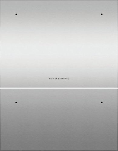 Fisher & Paykel - Double Tall DishDrawer Dishwasher Panels,  compatible with Series 9 and 11 - Stainless Steel