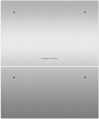 Fisher & Paykel - Double DishDrawer Dishwasher Panels, compatible with Series 9 and 11 - Stainless Steel