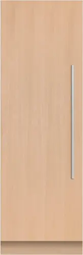 Front. Fisher & Paykel - 10.7 cu. Ft. Frost Free Integrated Upright Freezer with Ice and Stainless Steel Interior.