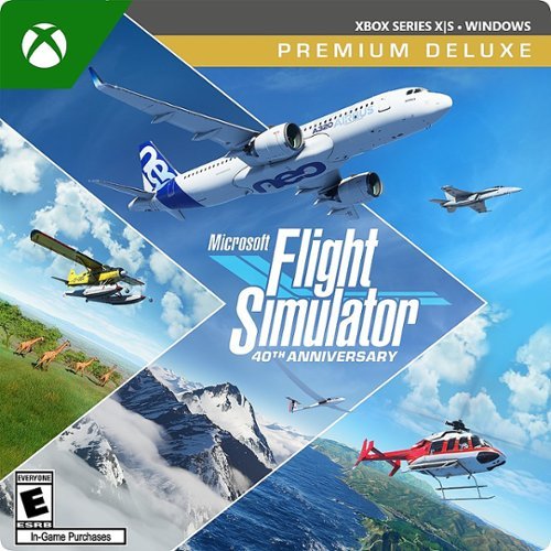 Flight Simulator: 40th Anniversary Premium Deluxe Edition - Xbox Series X, Xbox Series S, Windows [Digital]