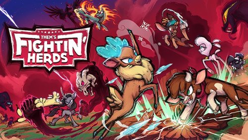 Them's Fightin' Herds Standard Edition - Nintendo Switch – OLED Model, Nintendo Switch, Nintendo Switch Lite [Digital]-Front_Standard 