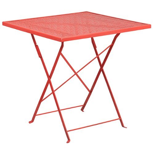 

Flash Furniture - Oia Contemporary Patio Table - Coral