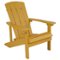 Alamont Home - Charlestown Adirondack Chair - Yellow-Front_Standard