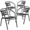 Alamont Home - Lila Patio Chair (set of 4) - Black-Front_Standard