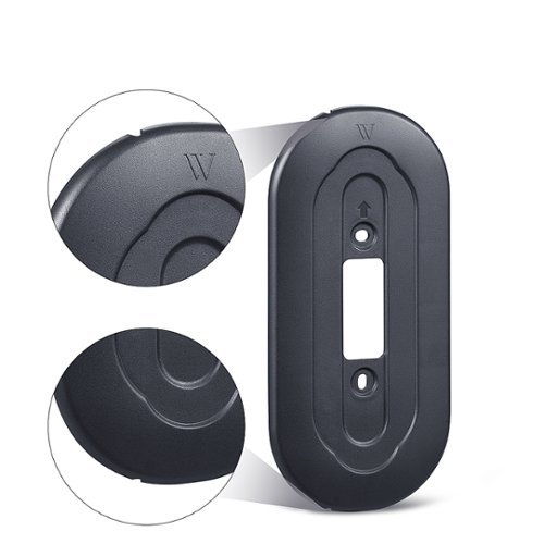 Wasserstein Wall Plate for Google Nest Doorbell (wired, 2nd gen) - Gray WHERE TO BUY