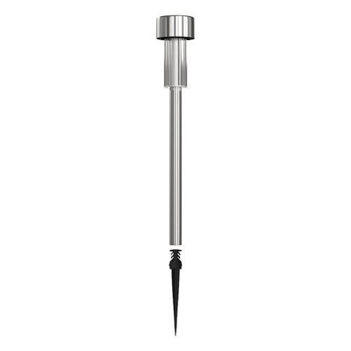 Alamont Home Hartford All-Weather Solar Powered LED Landscaping Lights - Set of 12 - Stainless Steel SHOP ONLINE