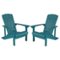 Alamont Home - Charlestown Adirondack Chair (set of 2) - Sea Foam-Front_Standard
