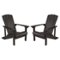 Alamont Home - Charlestown Adirondack Chair (set of 2) - Slate Gray-Front_Standard