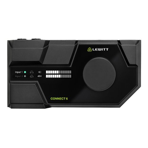 Lewitt Audio - CONNECT 6 USB-C Audio Interface - Black